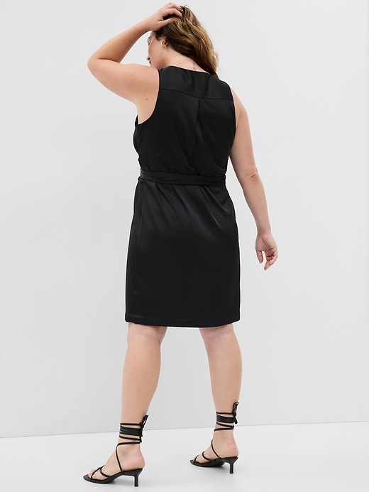 Satin Mini Wrap Dress | Gap Satin Mini Wrap Dress | Gap