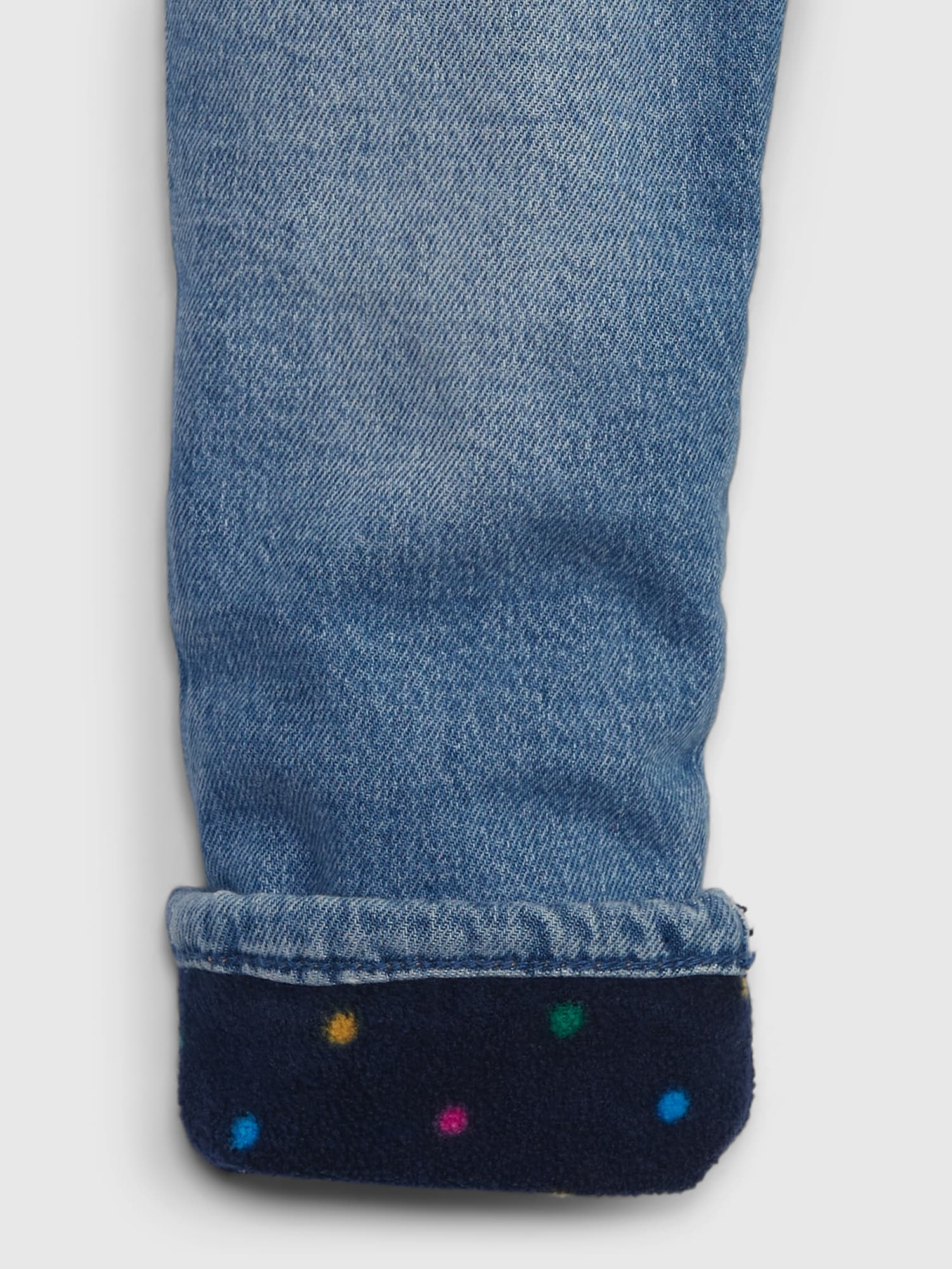 Toddler FleeceLined Just Like Mom Jeans with Washwell Gap