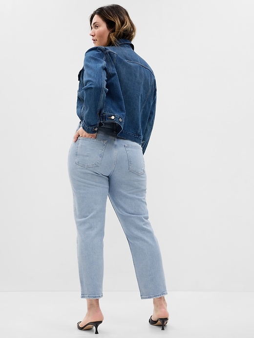 Image number 10 showing, High Rise Cheeky Straight Jeans