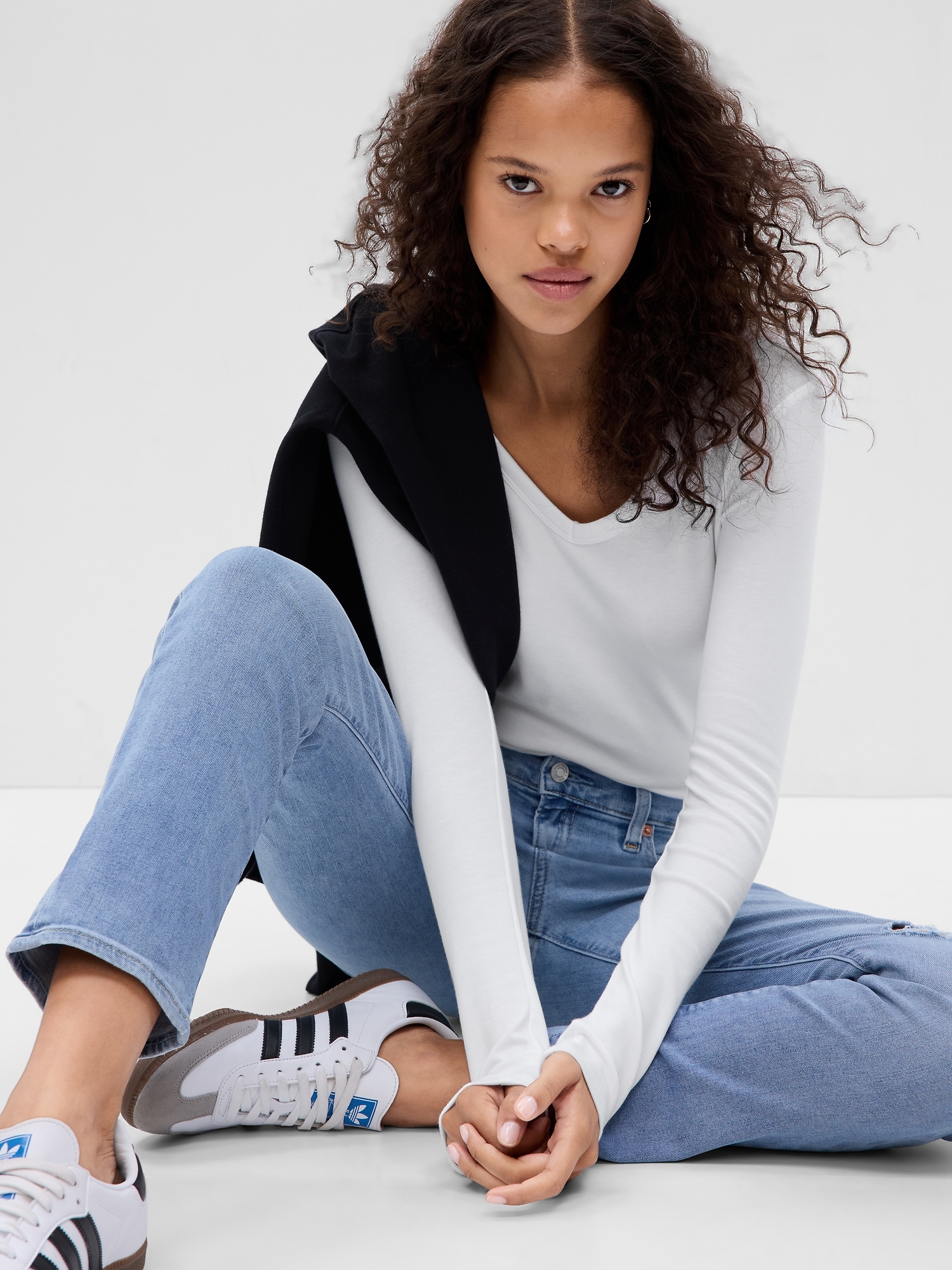 Modern V-Neck T-Shirt | Gap