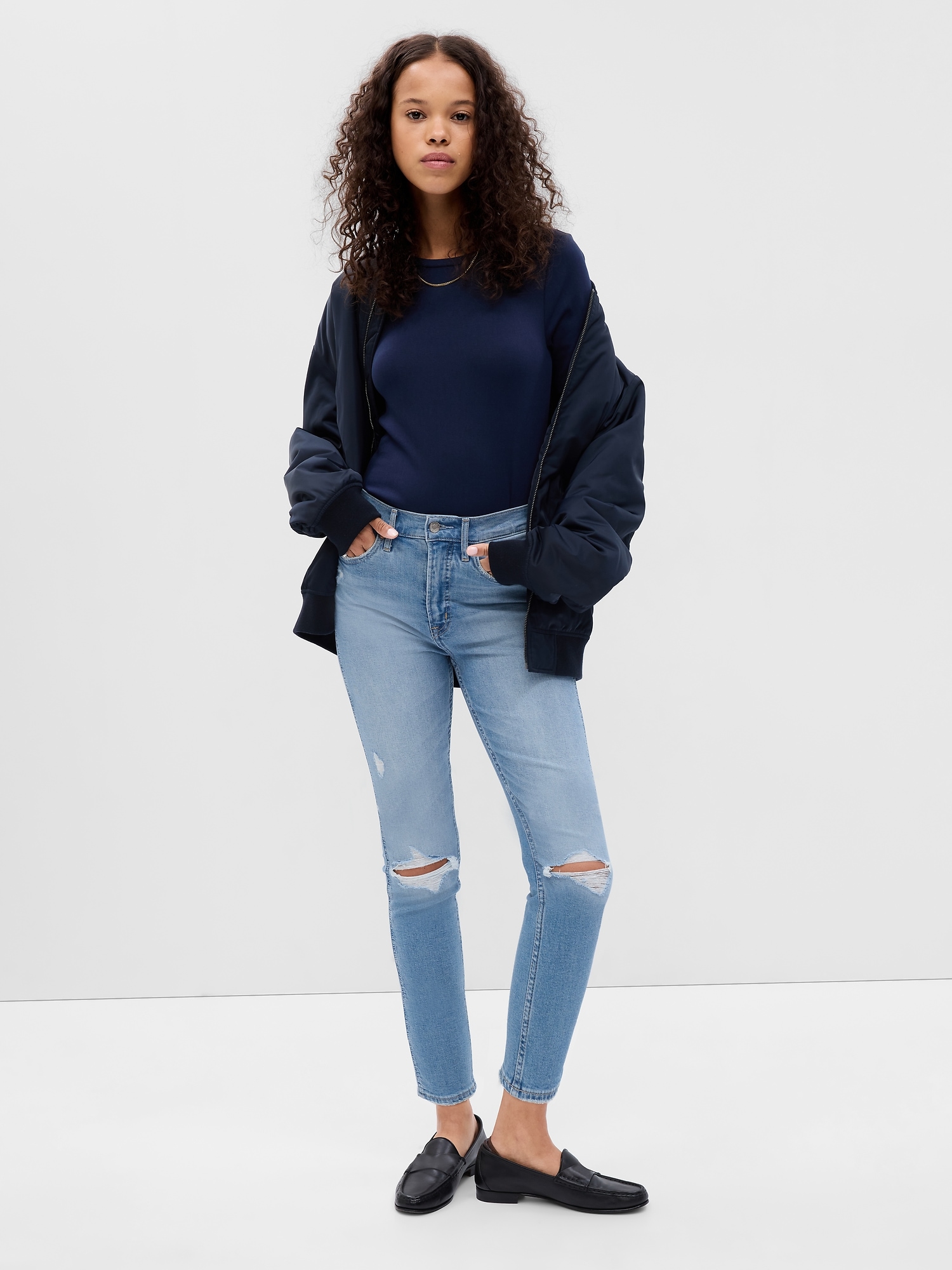 Gap High Rise Vintage Slim Jeans