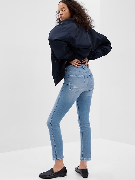 Image number 2 showing, High Rise Vintage Slim Jeans