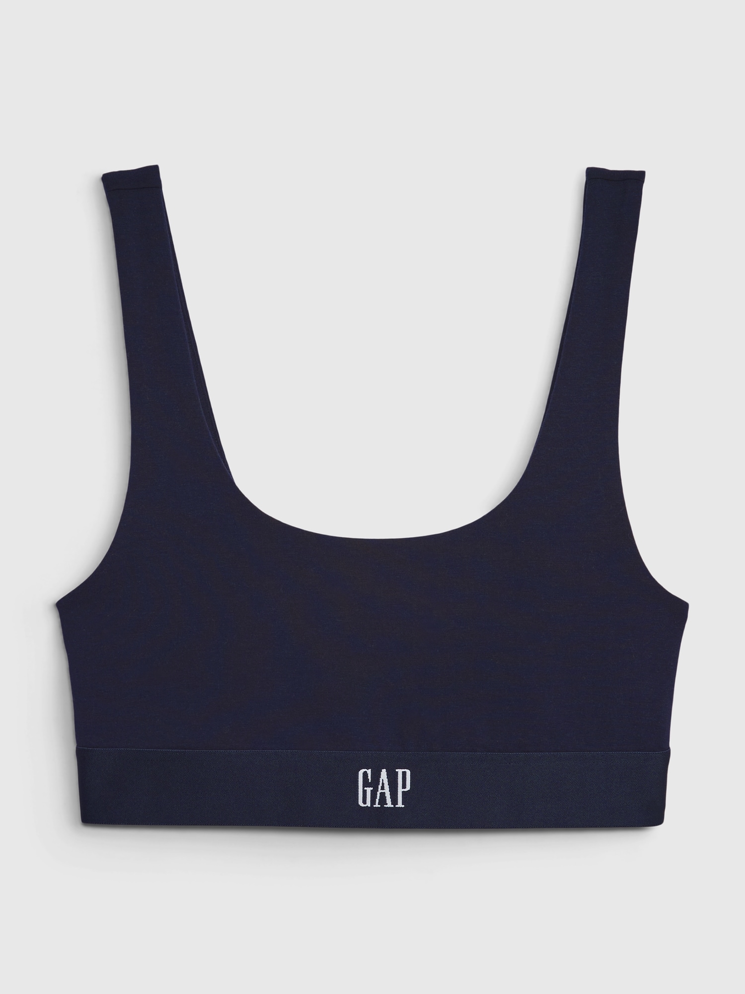 Stretch Cotton Gap Logo Bralette