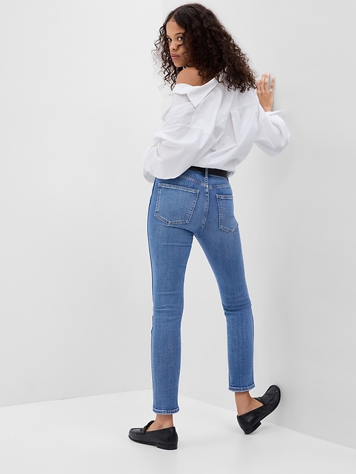 Image number 6 showing, High Rise Vintage Slim Jeans