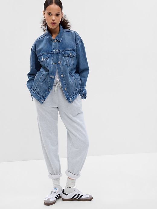 Image number 1 showing, Oversized Icon Denim Jacket