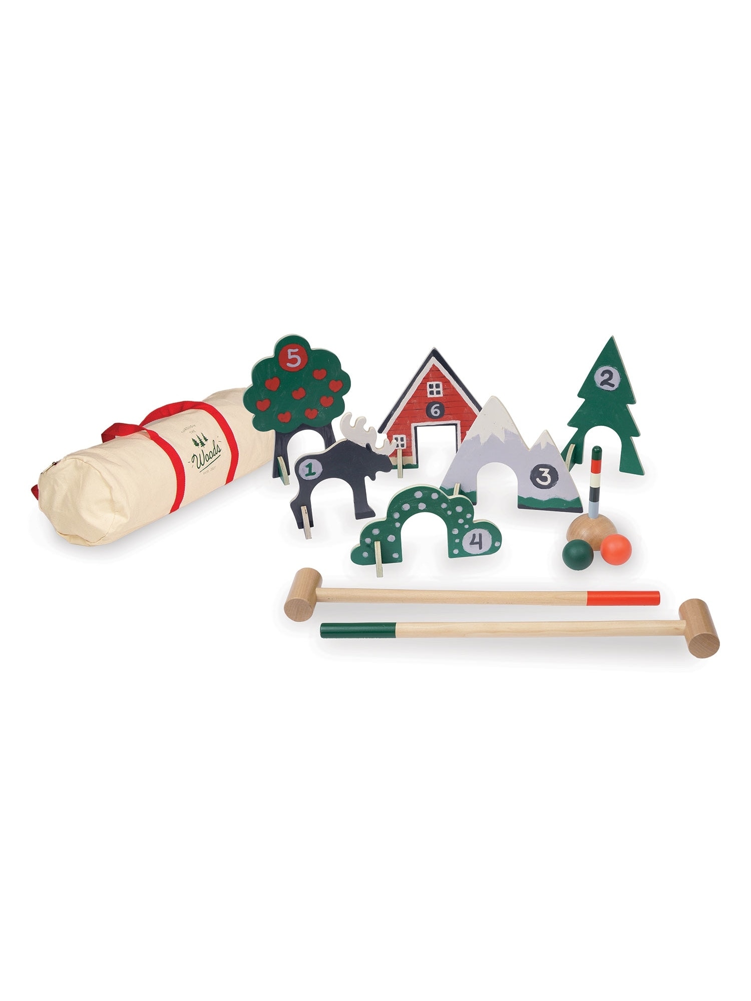 Gap Through The Woods Croquet Set