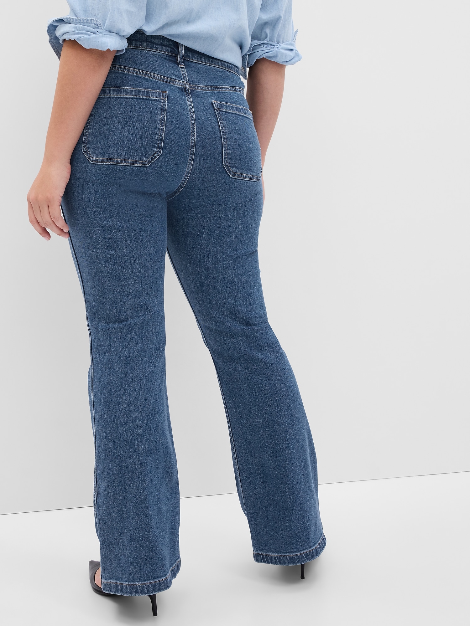 Gap 1981 flare jeans