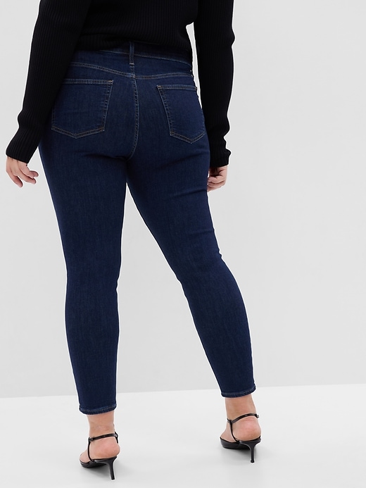 Image number 5 showing, Mid Rise True Skinny Jeans