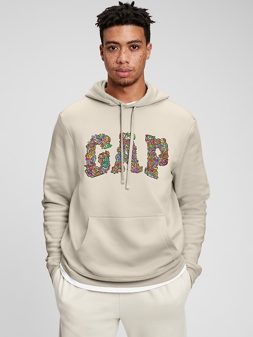 View large product image 1 of 1. Gap Logo Remix Hoodie