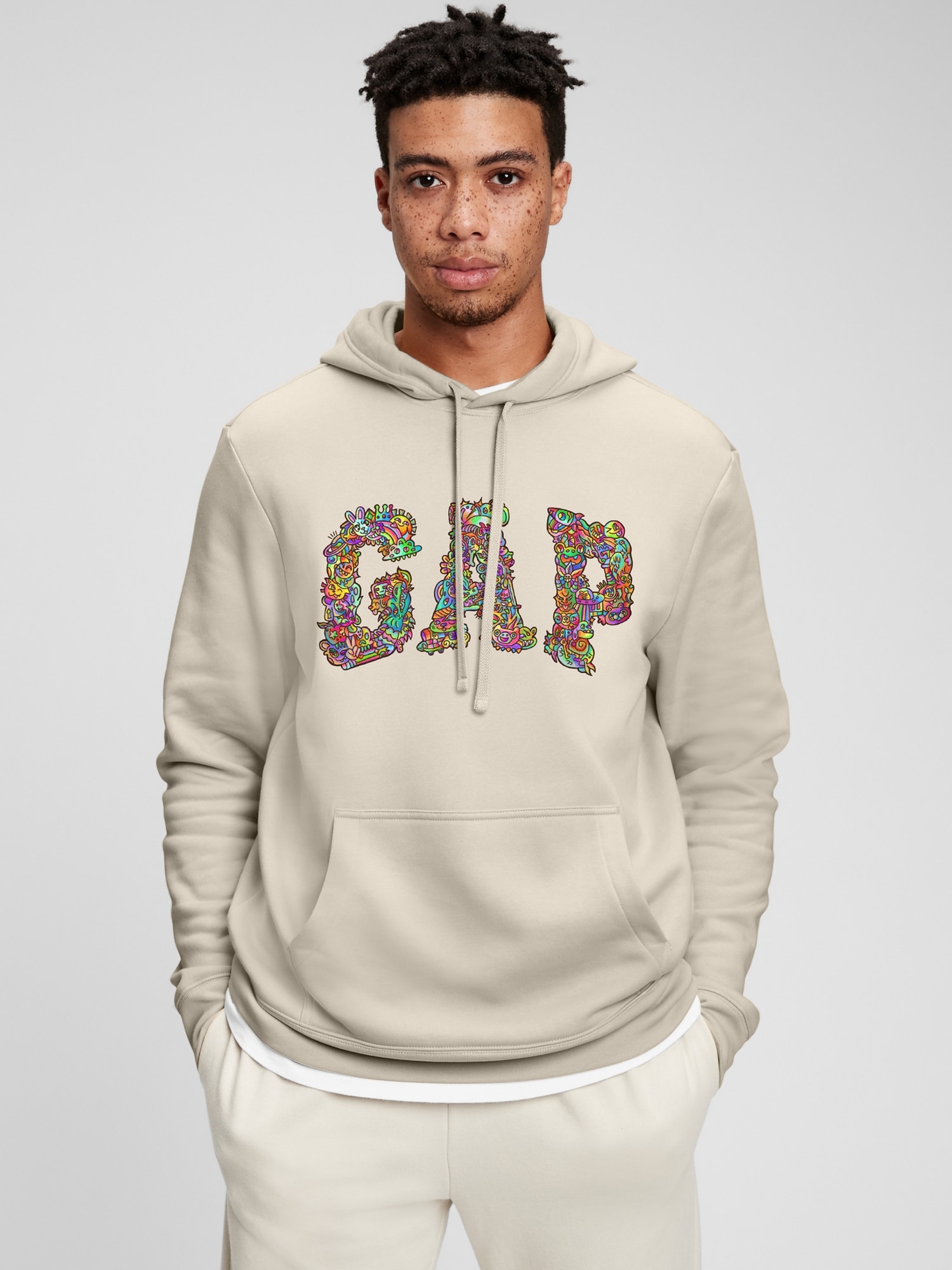 GAP LOGO HOOD.