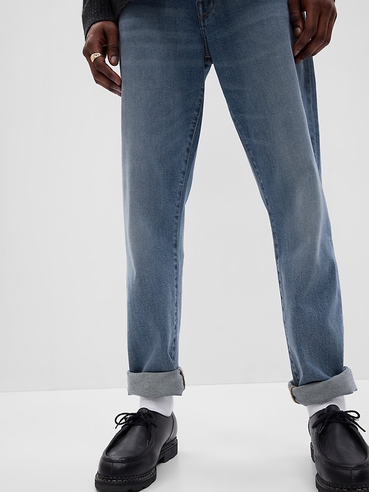Image number 3 showing, Straight Jeans in GapFlex with Washwell