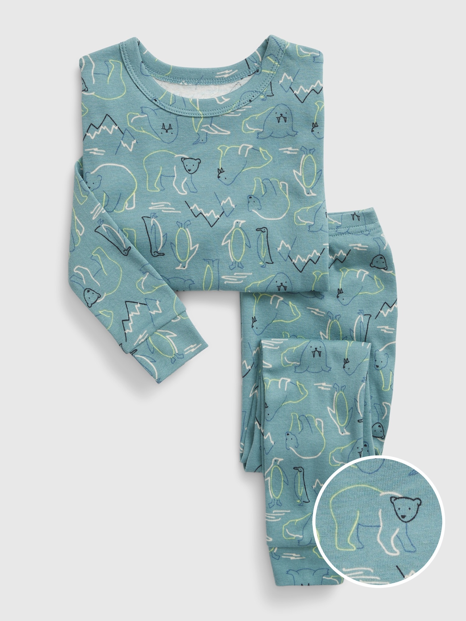 babyGap 100 Organic Cotton Arctic PJ Set Gap