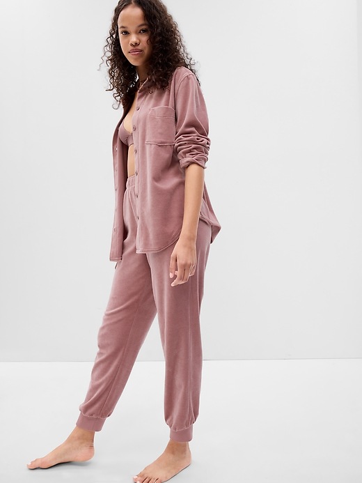 Gap velvet joggers outlet
