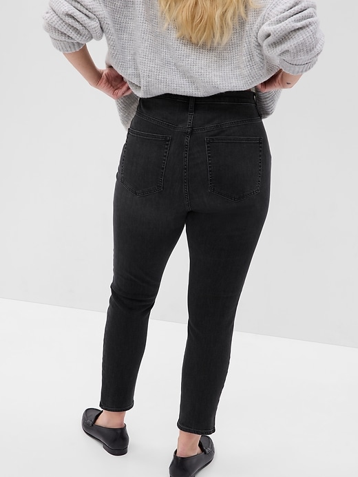 Image number 10 showing, Sky High Rise True Skinny Jeans