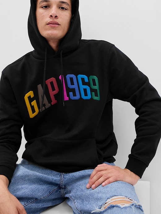 Image number 5 showing, Multicolor Gap Logo Hoodie