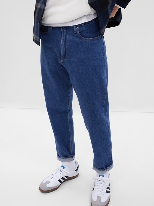 Relaxed Taper Jeans in GapFlex with Washwell | Gap