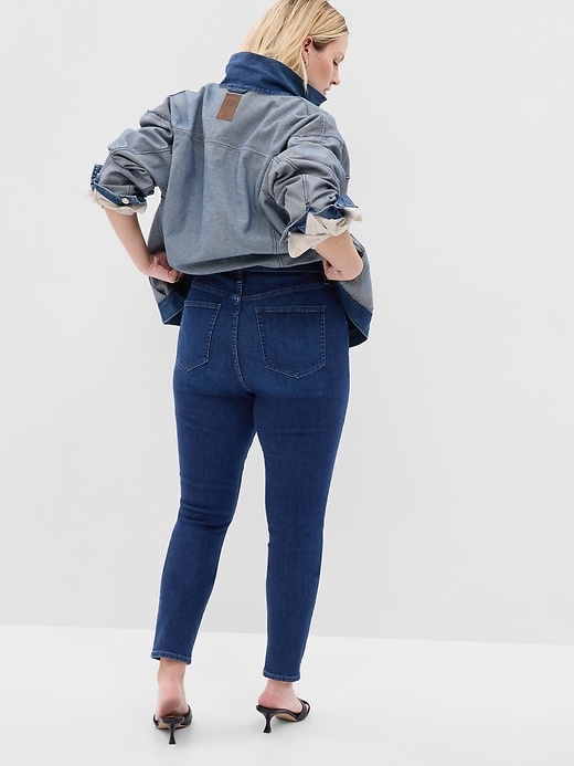 Image number 5 showing, Sky High Rise True Skinny Jeans
