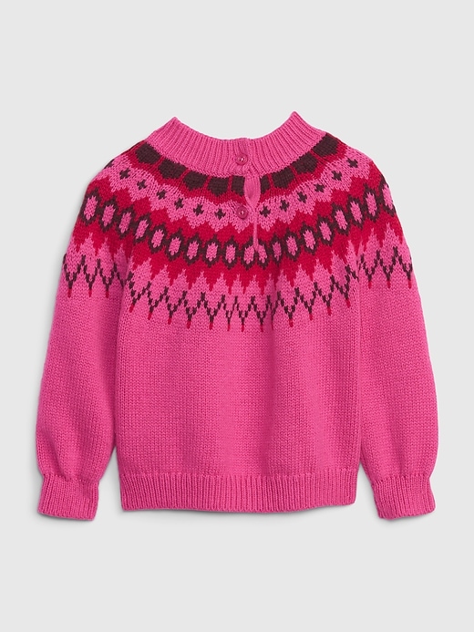 Image number 2 showing, Baby Fair Isle Sweater