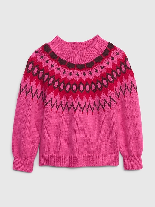 Image number 1 showing, Baby Fair Isle Sweater