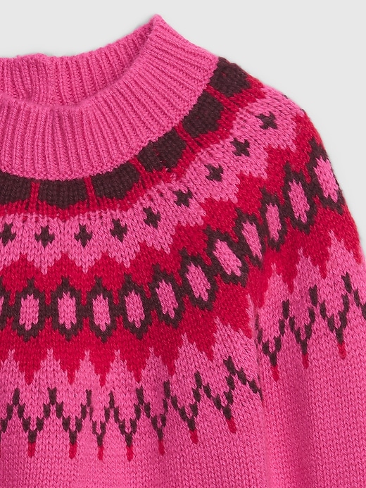 Image number 3 showing, Baby Fair Isle Sweater