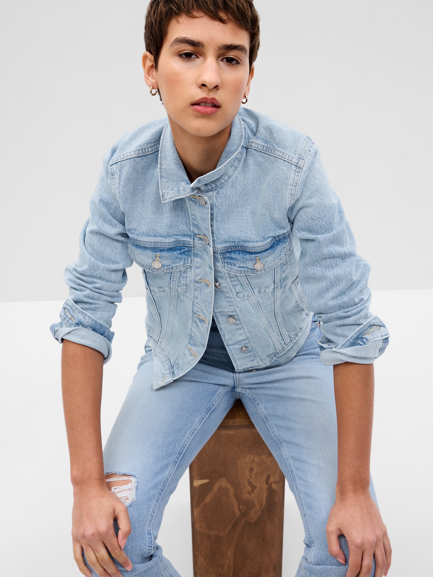 Icon Denim Jacket with Washwell | Gap