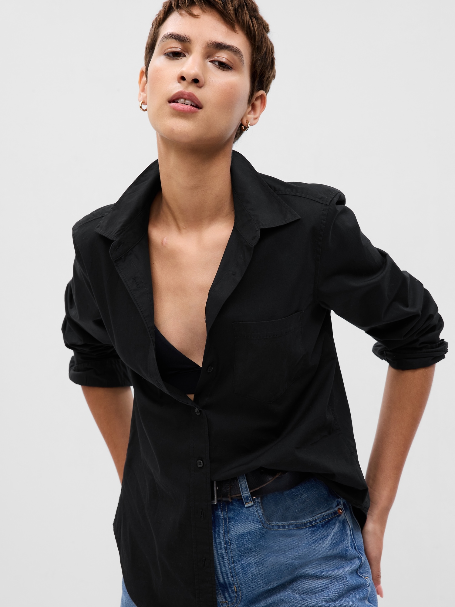 Gap Organic Cotton Perfect Shirt