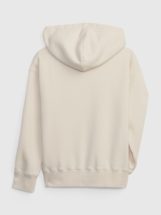 2 of 8 showing, with the color OLD STONE of product Gap × The Brooklyn Circus Kids Logo Hoodie