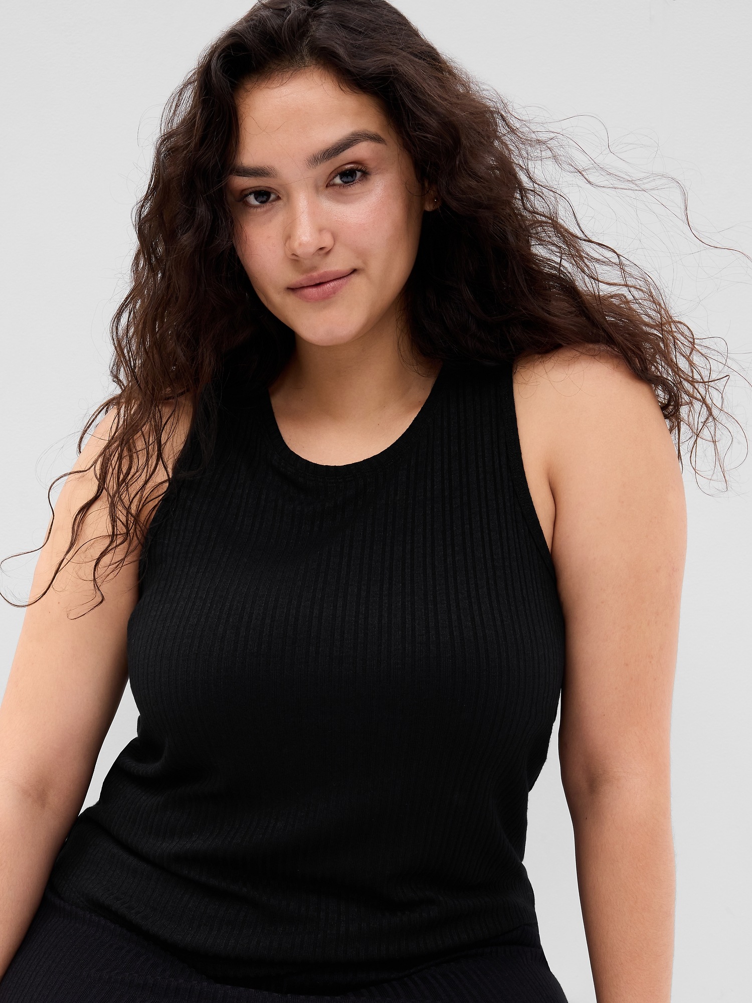 Softspun Rib Racerback Sleep Tank Top Gap
