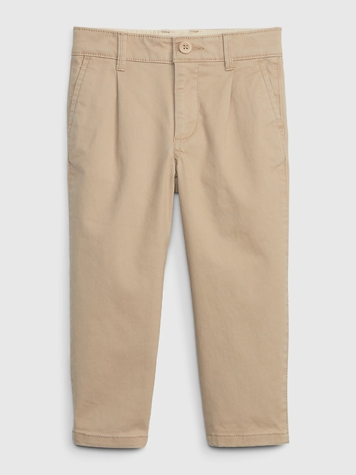 View large product image 1 of 1. Toddler Pleated Khakis