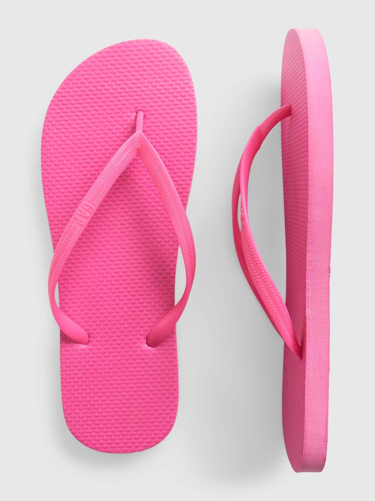 Gap Flip Flops pink. 1