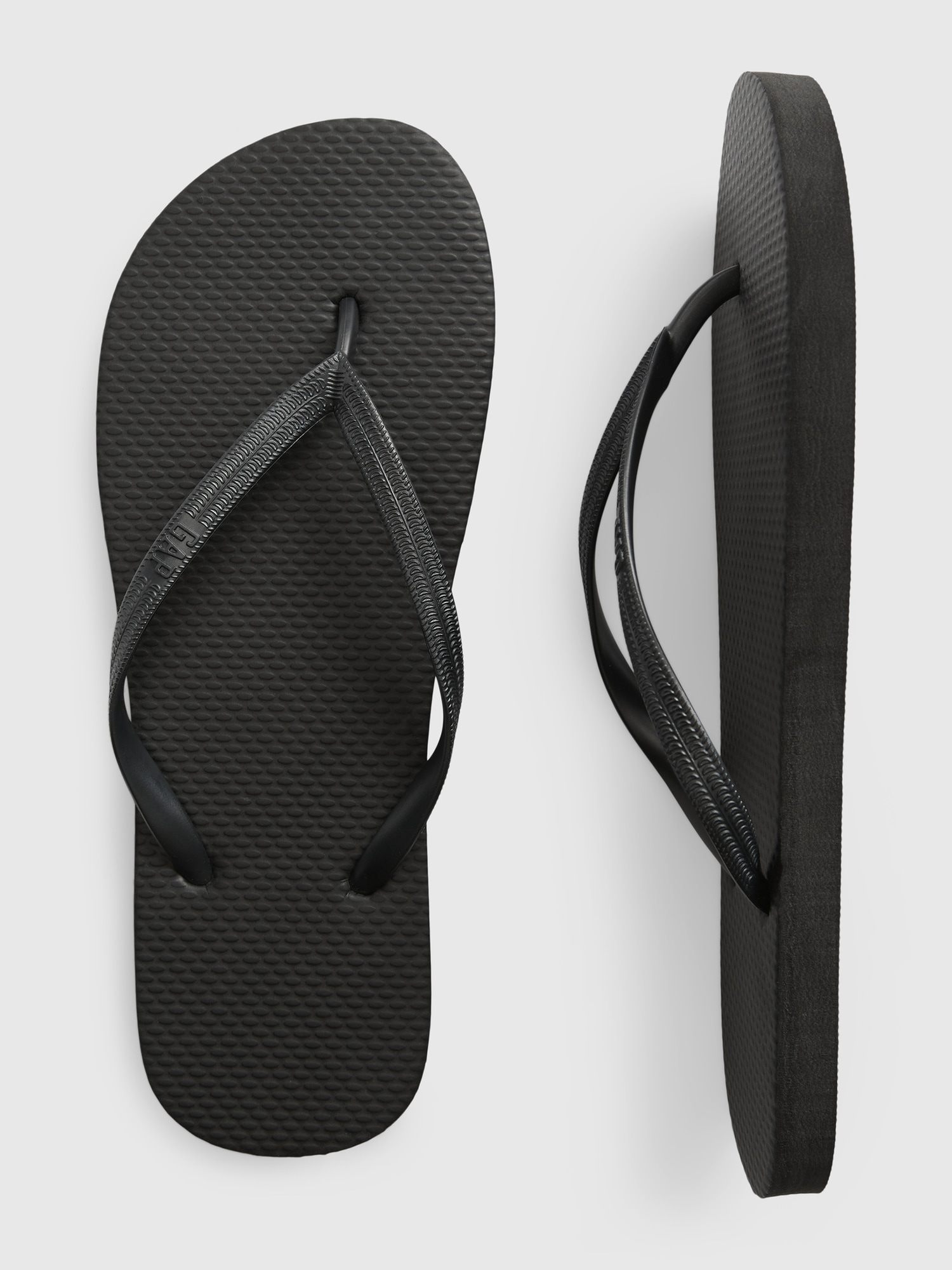 Gap Flip Flops black. 1