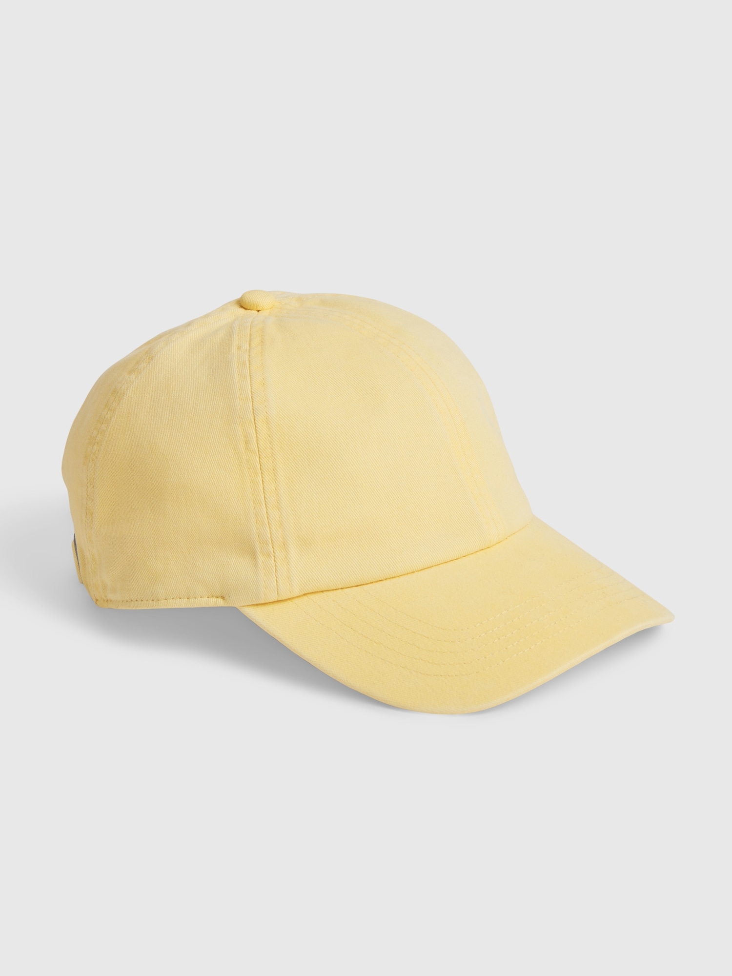 Gap 100% Organic Cotton Washed Baseball Hat yellow. 1