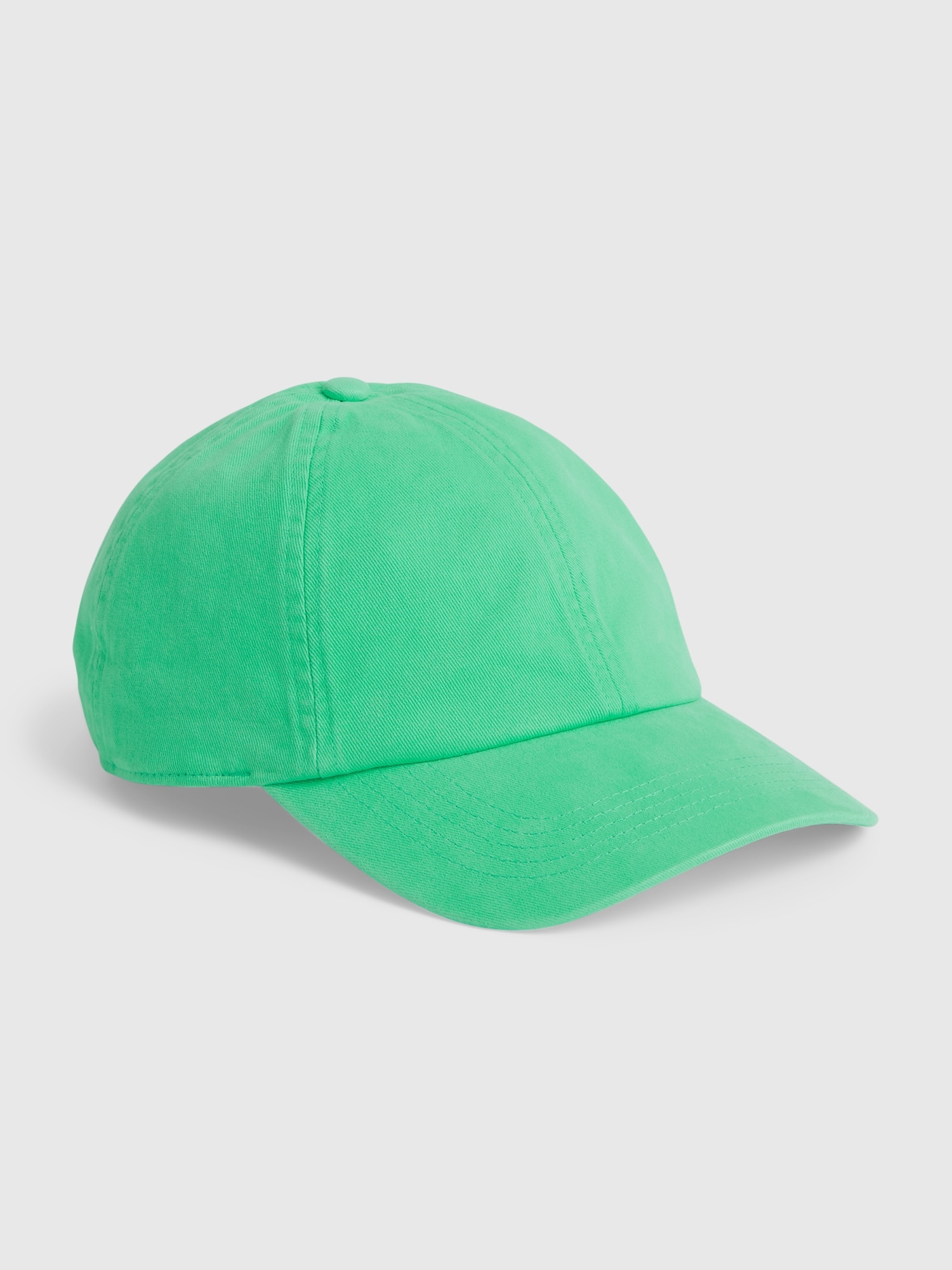 Gap 100% Organic Cotton Washed Baseball Hat green. 1