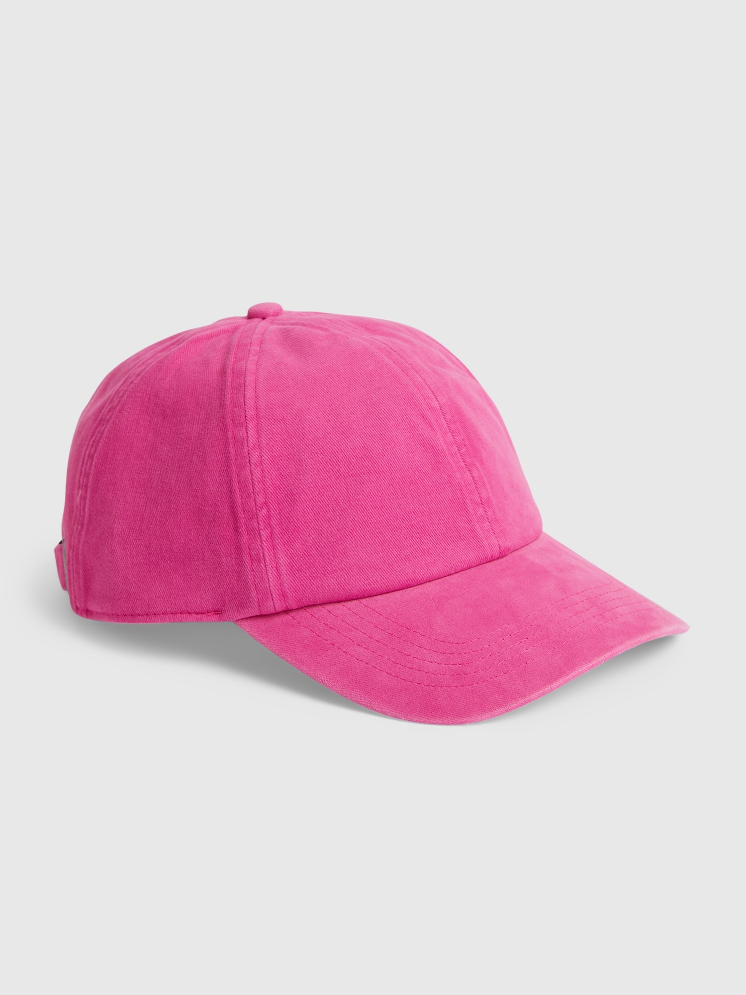 Gap 100% Organic Cotton Washed Baseball Hat pink. 1