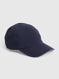 View large product image 1 of 1. Organic Cotton Washed Baseball Hat