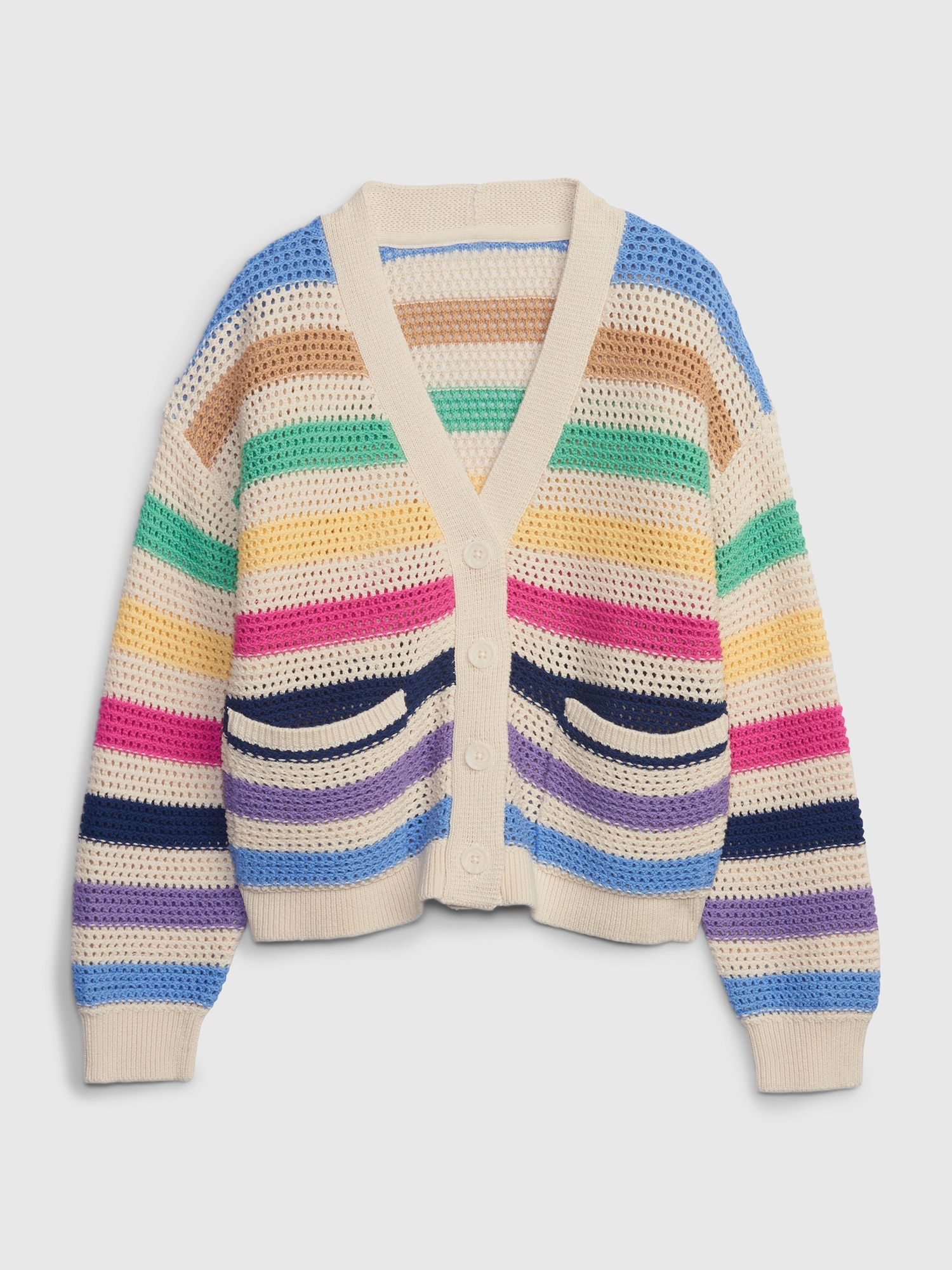 Kids Shaker-Stitch Cardigan | Gap