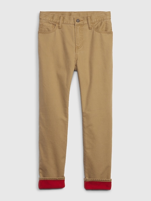 Kids Original Fit FleeceLined Jeans with Washwell Gap