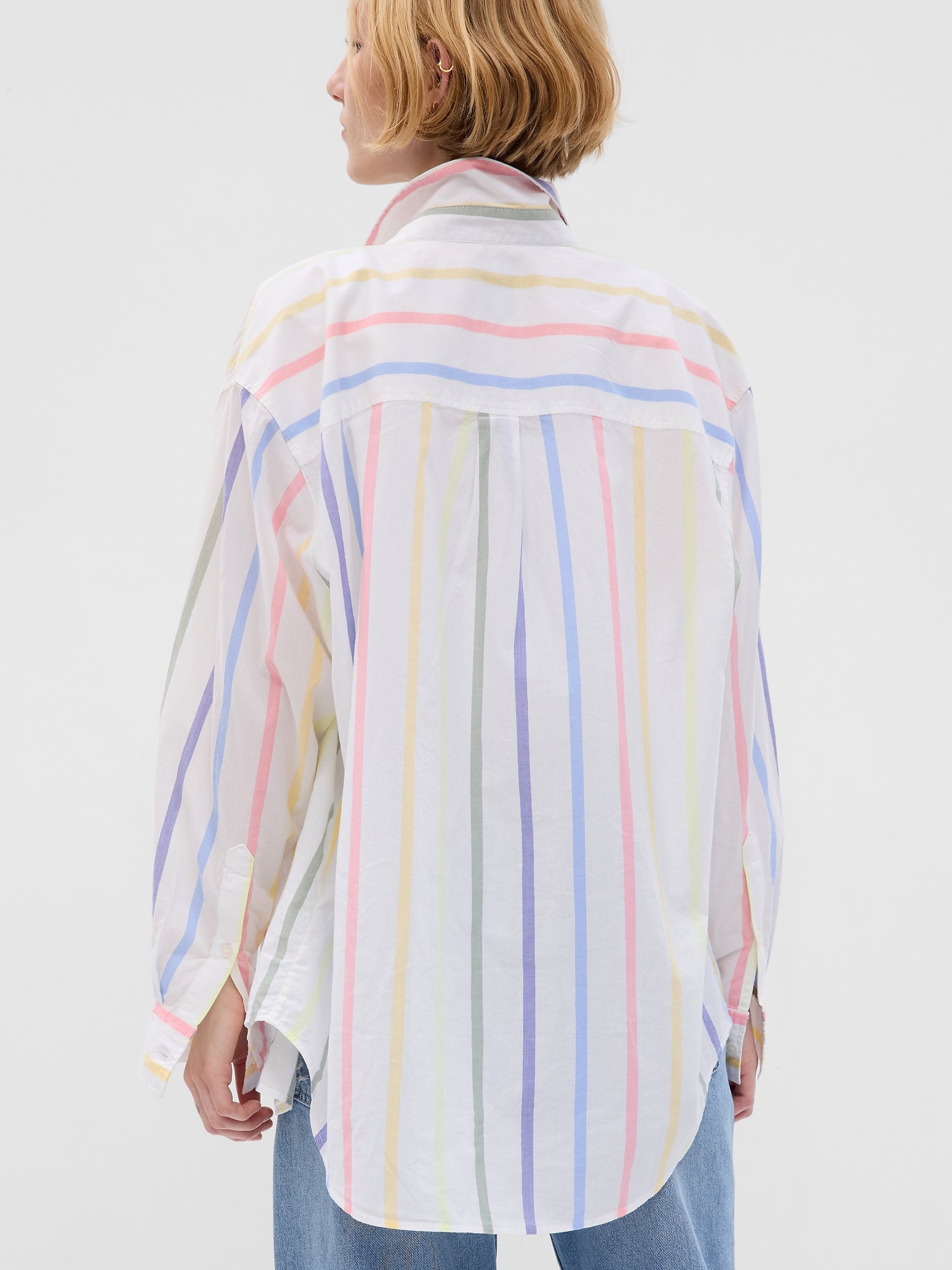 Stripe Big Shirt | Gap