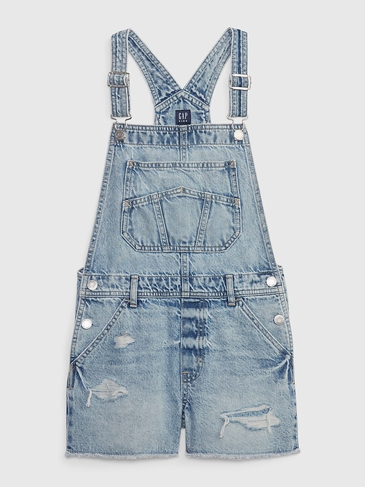 Kids Denim Shortalls with Washwell | Gap