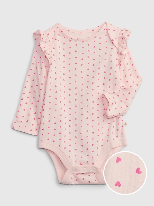 View large product image 1 of 1. Baby 100% Organic Cotton Mix and Match Graphic Bodysuit