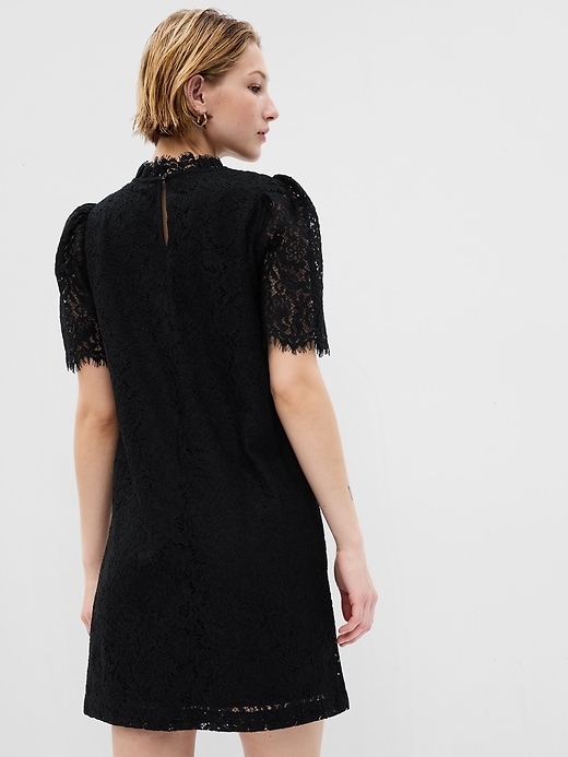 knee length dresses for ladies Loveshackfancy Caletta Floral Embroidered Lace Long Sleeve Mini Dress