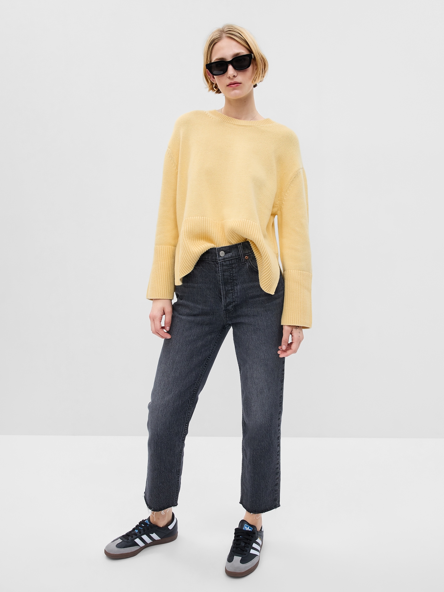 Gap outlet yellow sweater