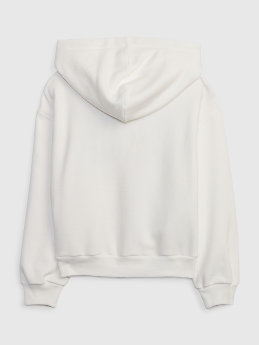 2 of 8 showing, with the color new off white floral of product Kids Gap Logo Hoodie