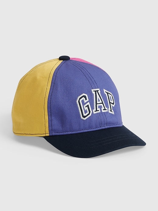1 of 8 showing, with the color colorblock of product Toddler Gap Logo Colorblock Baseball Hat