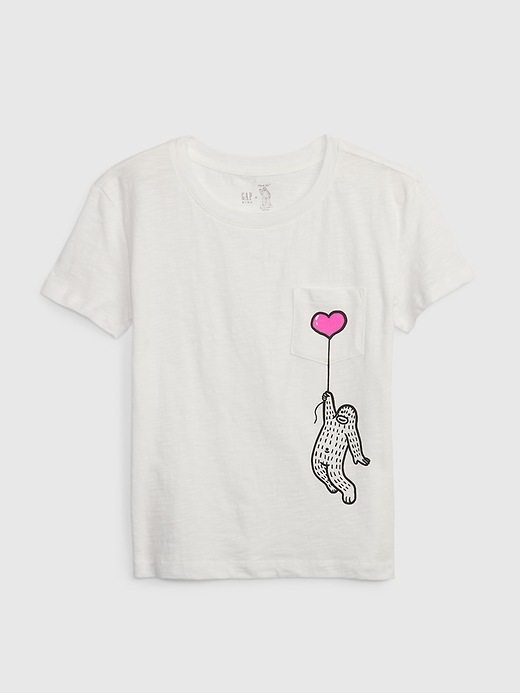 Gap × Frank Ape Kids 100% Organic Cotton Pocket T-Shirt | Gap