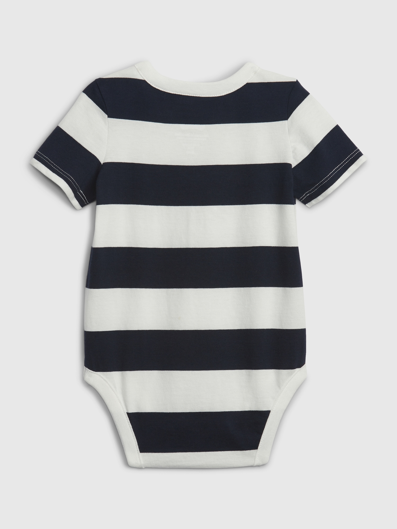 Baby 100 Organic Cotton Mix and Match Stripe Bodysuit Gap