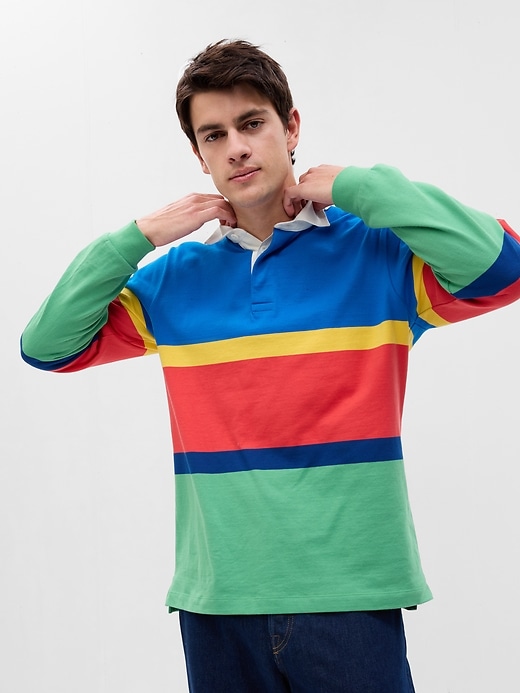Gap on sale rugby shirt