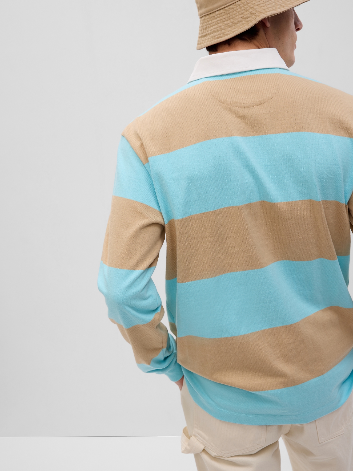 Stripe Rugby Polo Shirt Gap