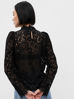 gypsohila Lace Frill Pocket Teeブラック✖️ブラック - メルカリ