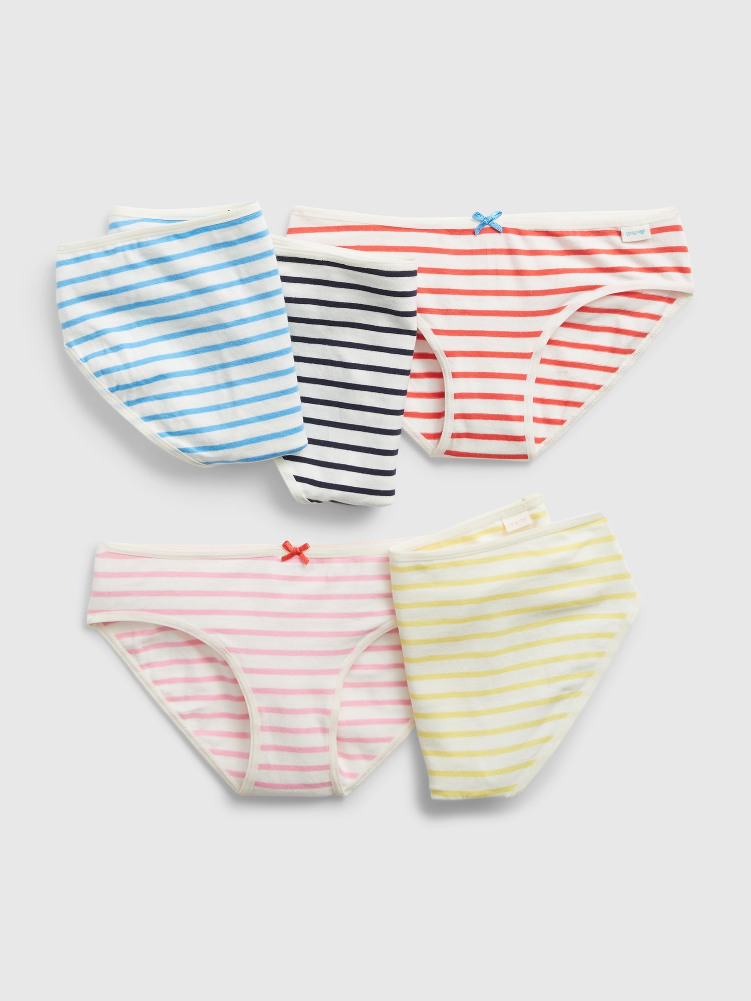 Kids Cotton Bikini Briefs (5-Pack) - Yahoo Shopping